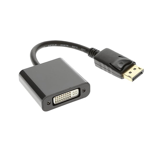 Display Port Male to DVI Female Adapter Display Port Male to DVI Female Adapter